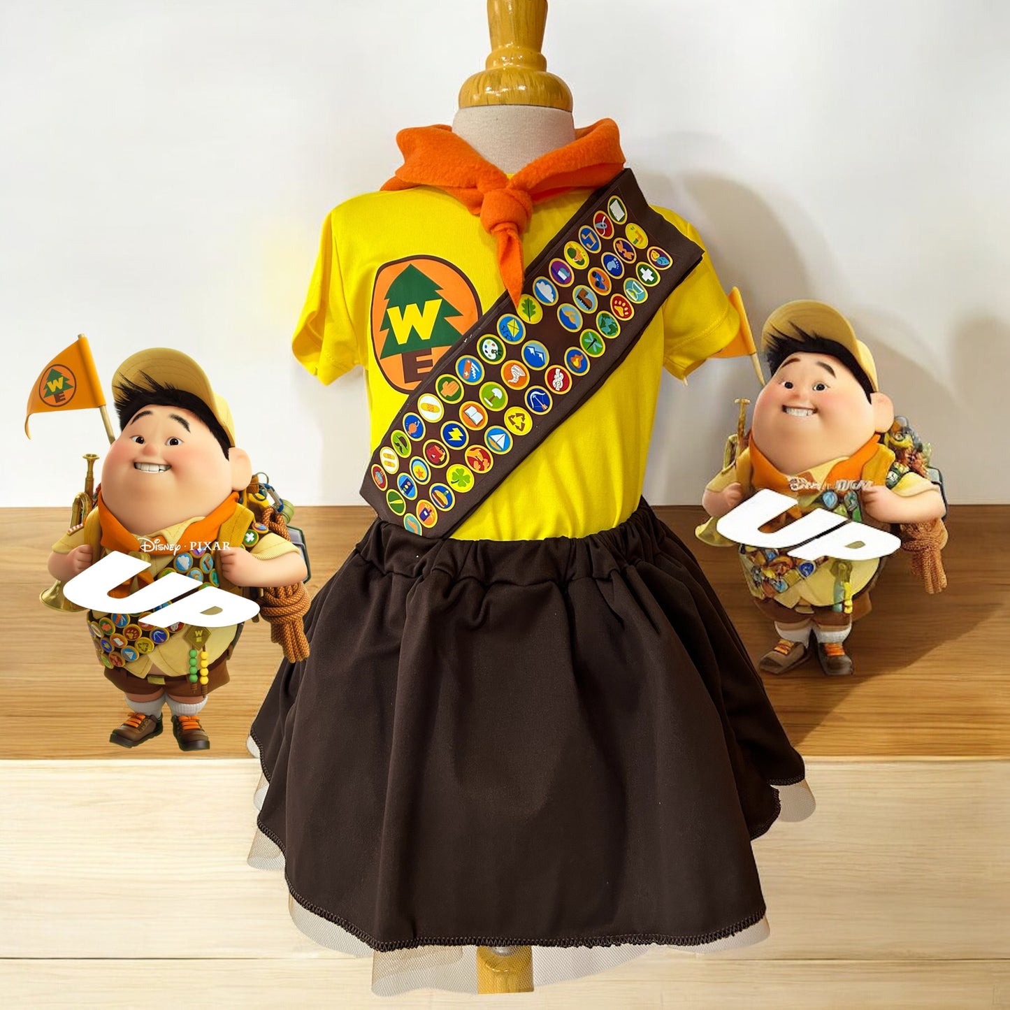 Disfraz Niña Rusell Up Cosplay