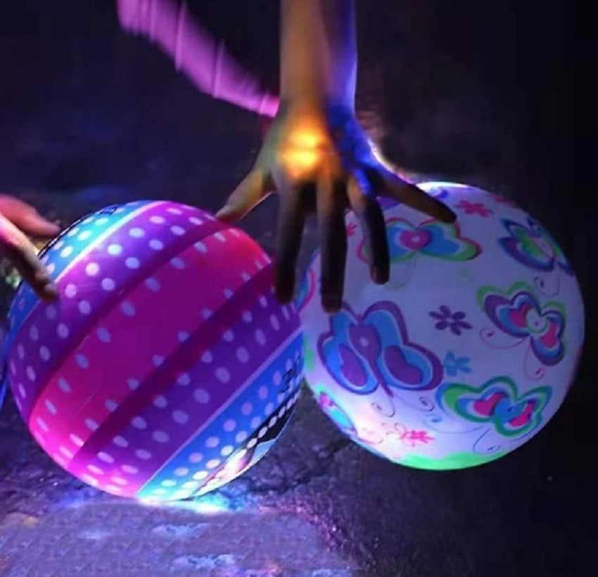 Pelota Luminosa Neon Luz Led Para Niños